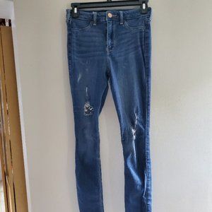 HOLLISTER HIGH RISE JEAN LEGGING ADVANCE STRETCH 3R 26X28